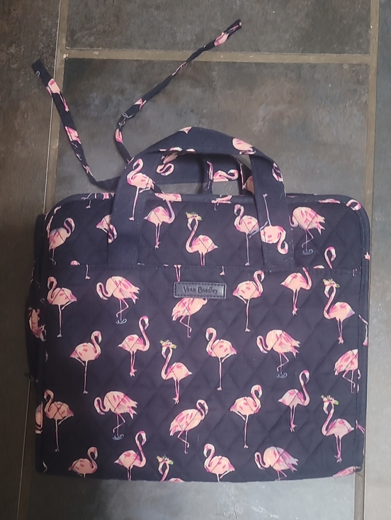 Vera Bradley Handbags - Vera Bradley Hanging Organizer in the Flamingo Fiesta Pattern In Great Condition